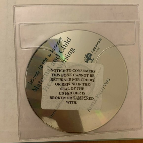 Maternal & Child Health Nursing third edition by Adele pillitteri CD - Picture 2 of 3